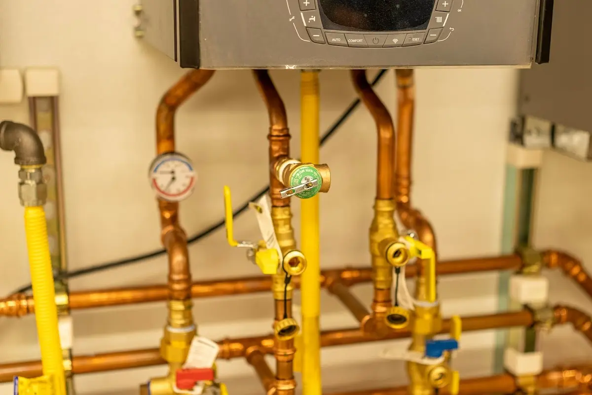 Licensed technician providing Slab Leak Repair for a homeowner in Capitol Heights